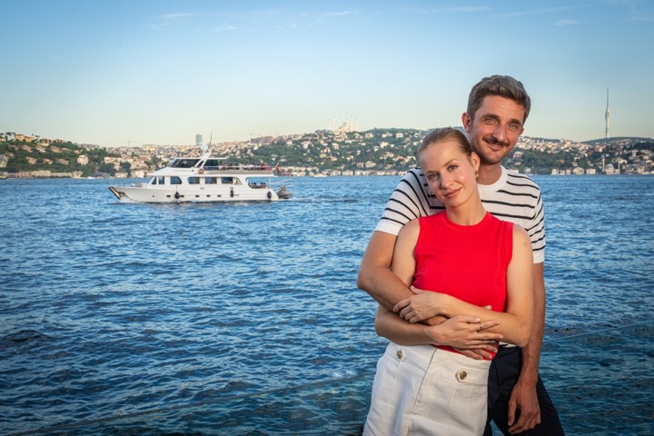 Lásky v Istanbule - Michal Režný a Simona Kollárová